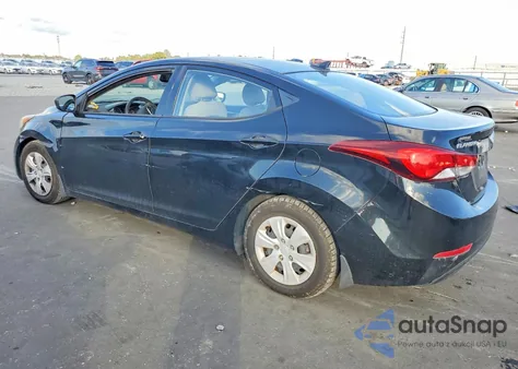 2016 Hyundai Elantra Se from USA, damaged, VIN 5NPDH4AEXGH671555